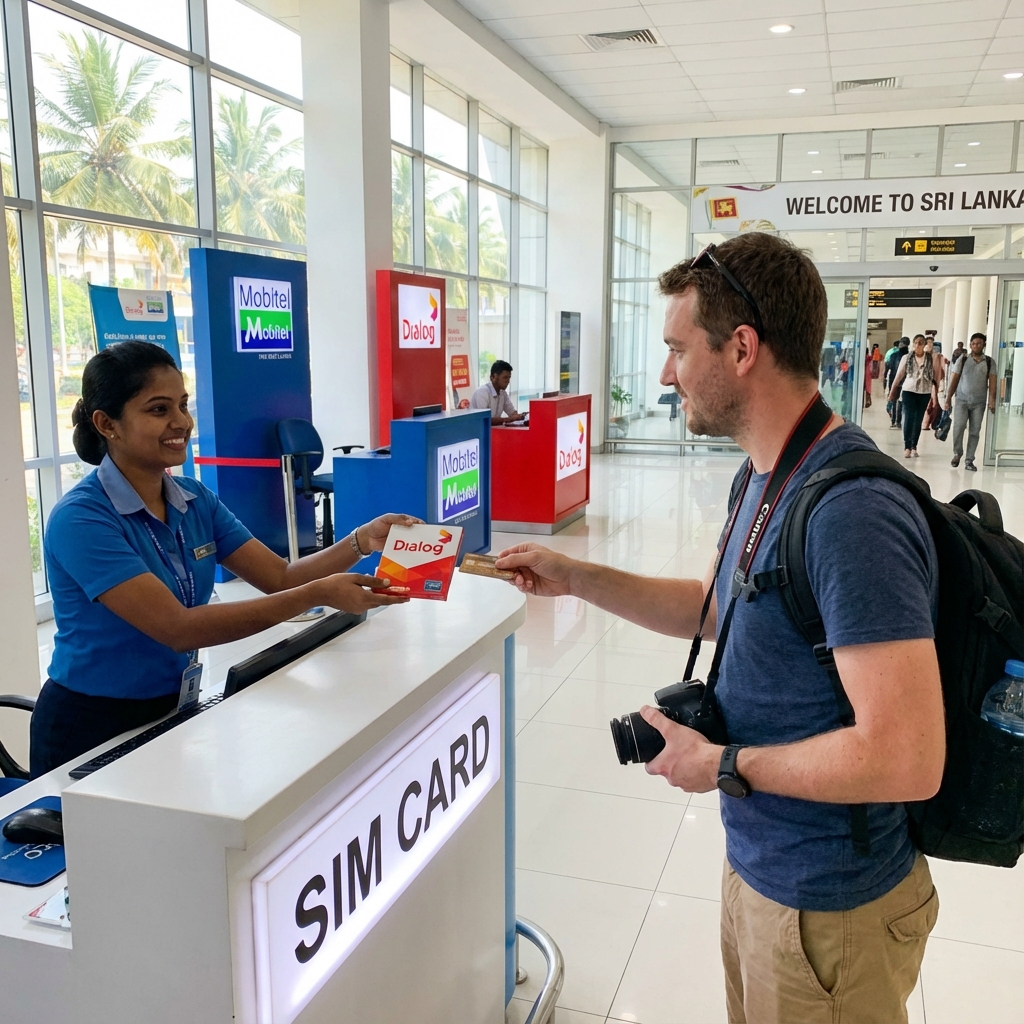 Sri Lanka Airport SIM Card Guide