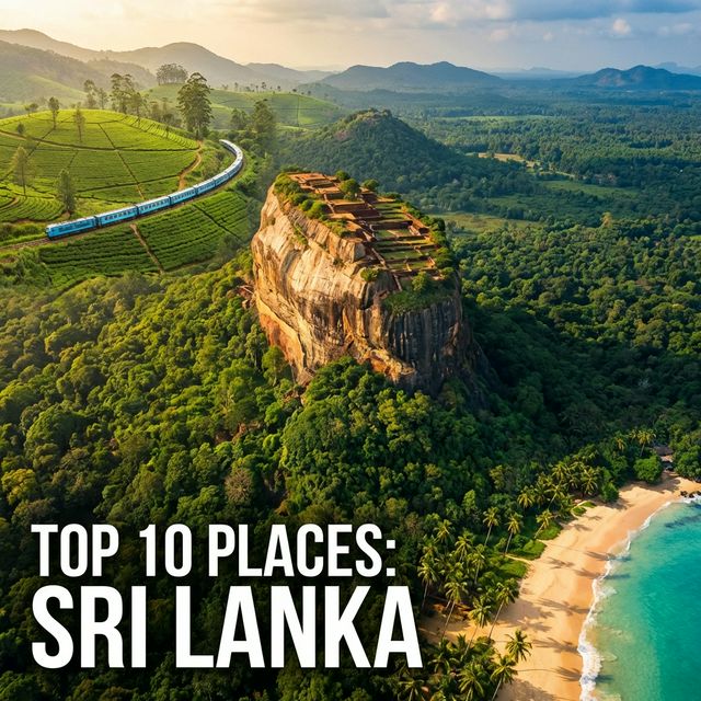 Top 10 Places to Visit in Sri Lanka This Year
