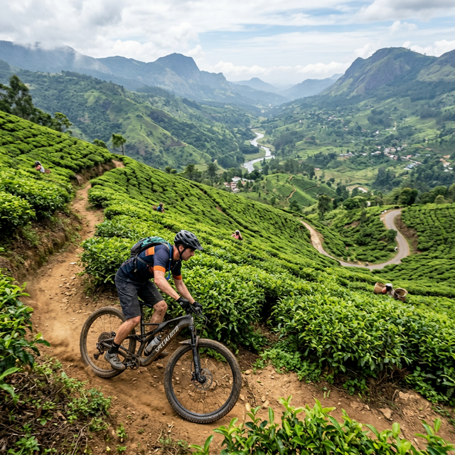 Cycling Tours Ella: Downhill Adrenaline