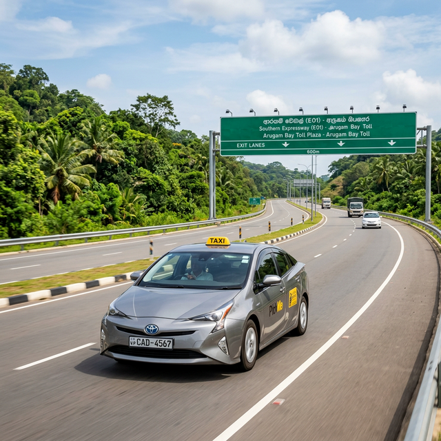 Expressway Taxi Toll Included: Transparent Pricing