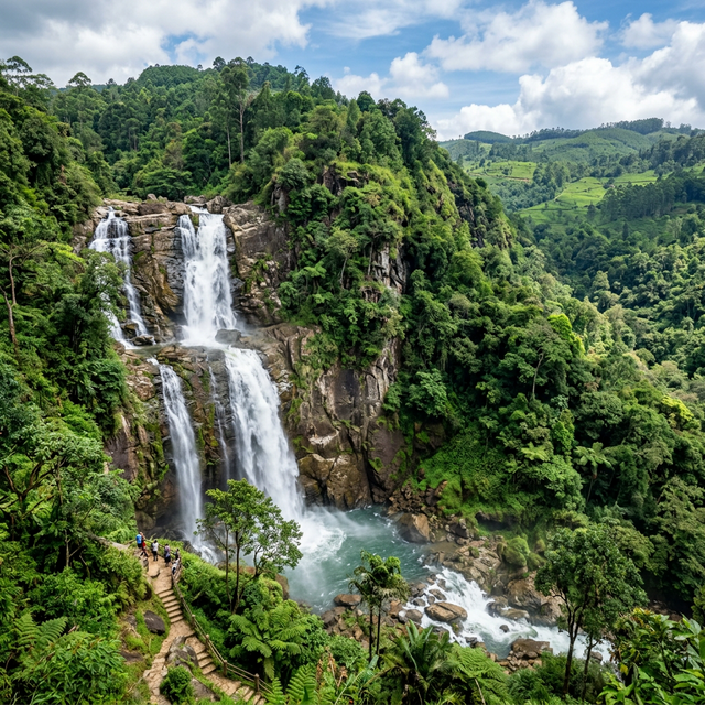 Ramboda Falls Visit: A Spectacular Hill Country Stop